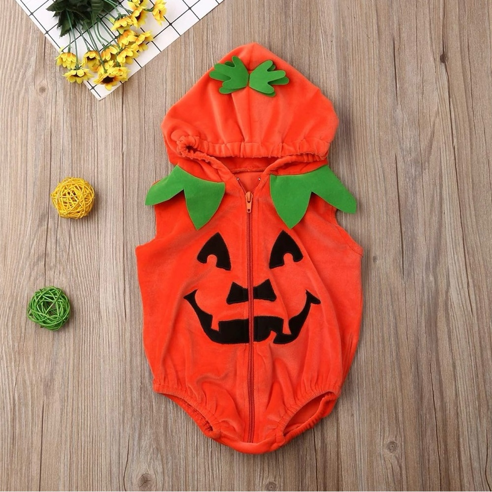 Pumpkin Halloween Costume for Kids